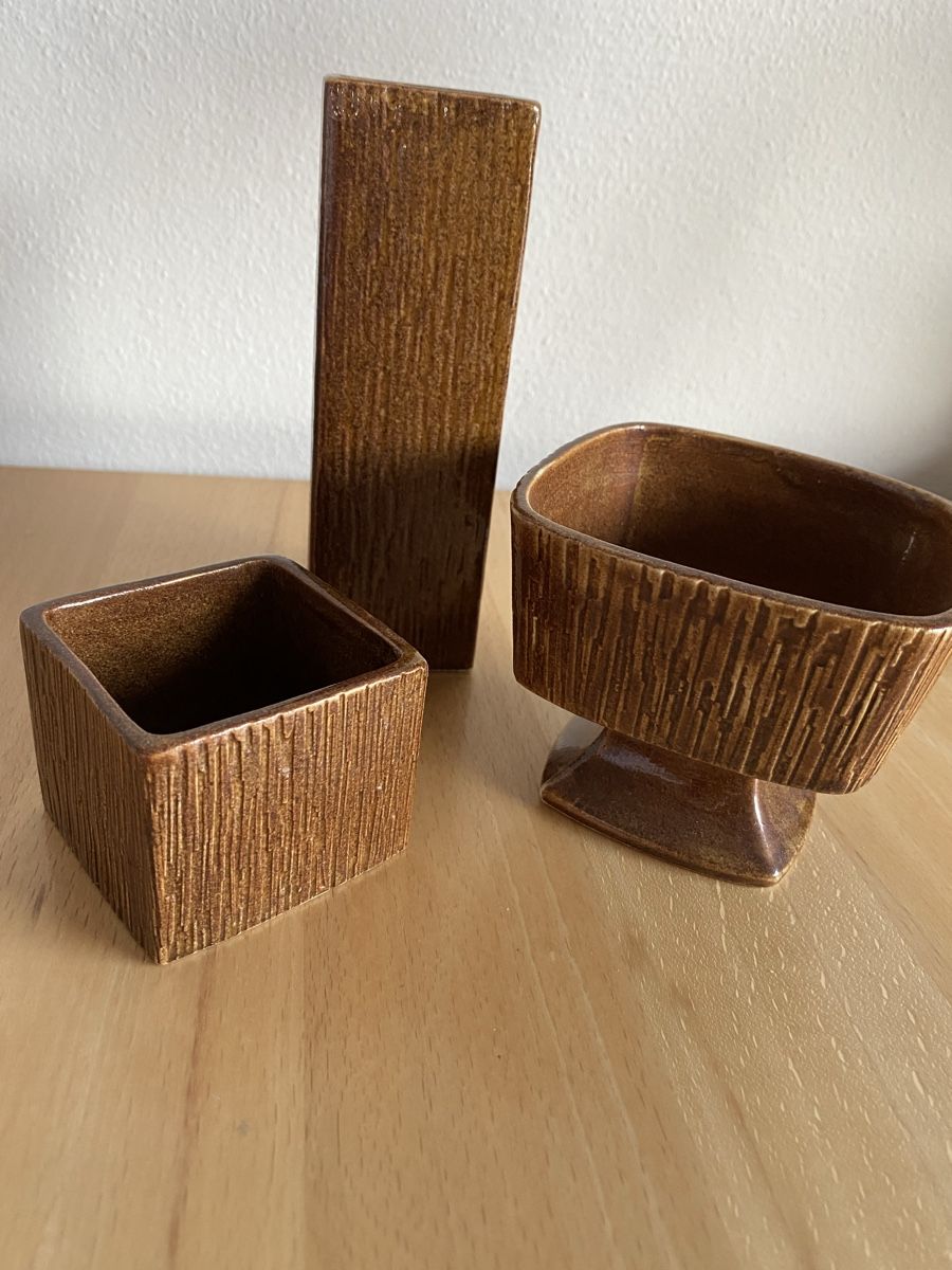 Rössler Vasi & Recipienti: 3 Rössler Vintage Vasen/Objekte – Usato da Schwarzenburg venduto da Michellu 4