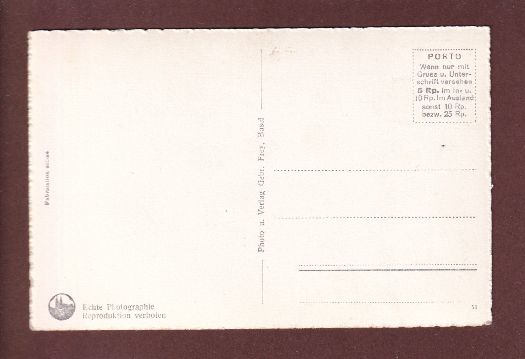 Cartoline postali: BASEL - Bundesbahnhof – Usato da Pully venduto da nicecards 1