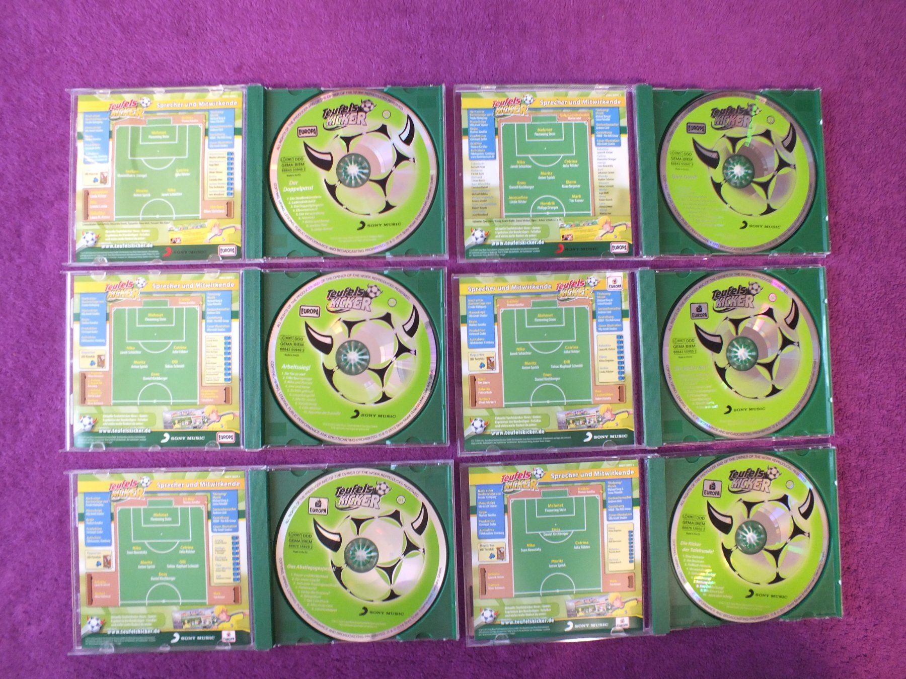 CD: 6 - Die Teufels Kicker - Hörspiel - CD´s – Usato da Müllheim Dorf venduto da Seeeule01 7