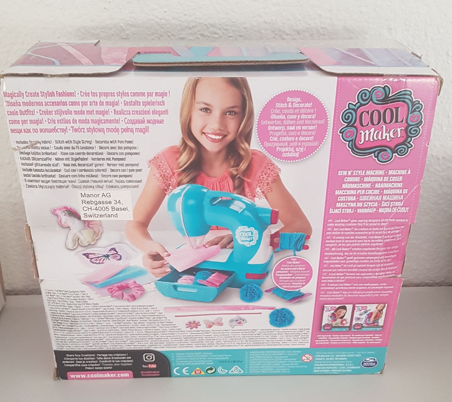 Giocattoli: Kindernähmaschine Cool Marker – Nuovo (secondo la descrizione) da Mauensee venduto da Braut-kleid 1