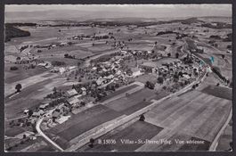 Villaz St. Pierre Vue aérienne Feldpoststempel