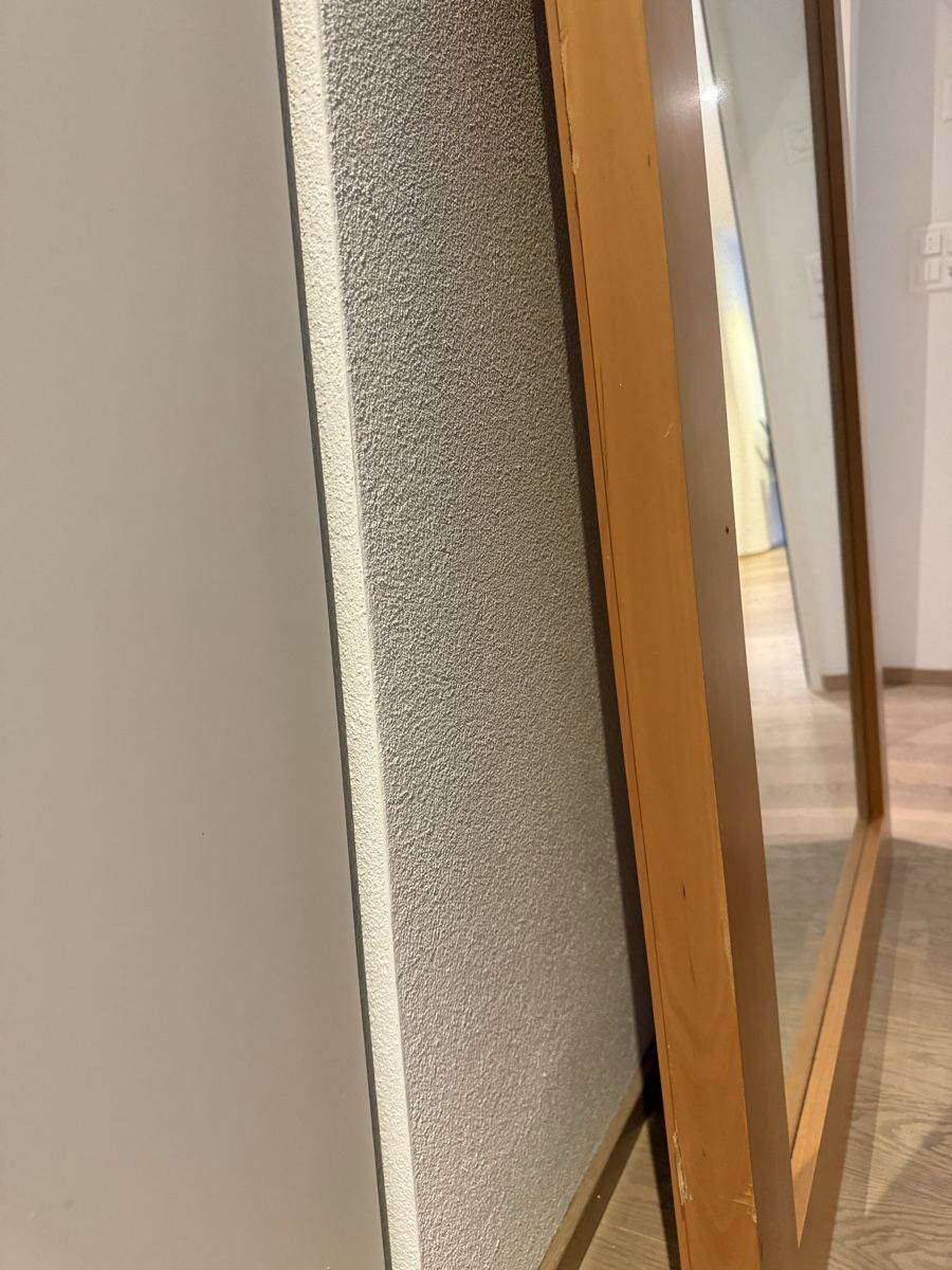 Spiegel: Large Wall Mirror with Solid Frame of Pear Wood – Gebraucht aus Dietlikon von lot_rel 1