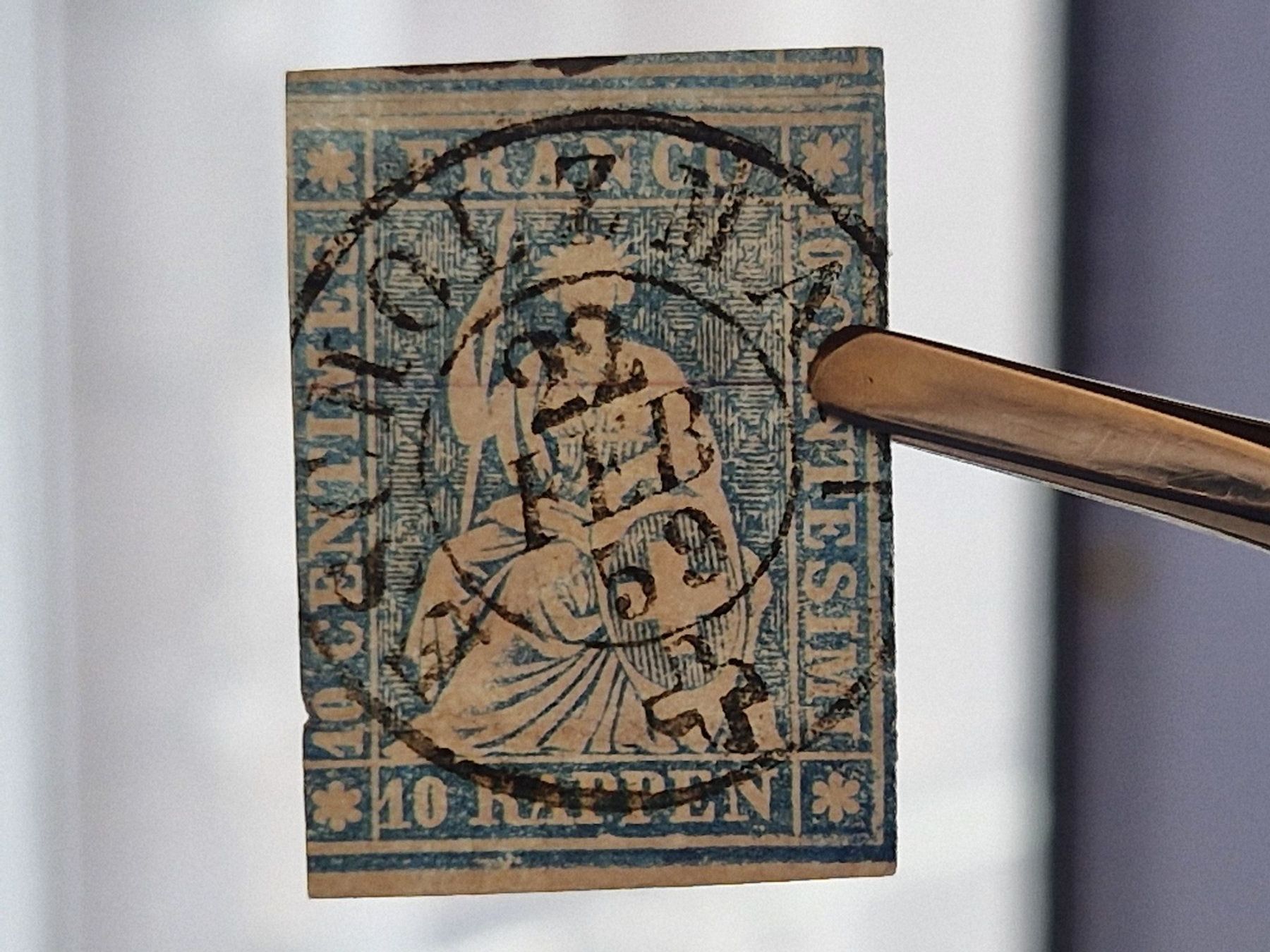 Tutti i francobolli: Strubel 23C, ESCHOLZMATT, ab 1.- – Usato da Burgdorf venduto da Glossy01 4