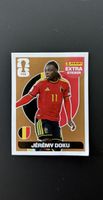Panini FIFA Extra Sticker Jérémy Doku Belgien WM 2026 Neu