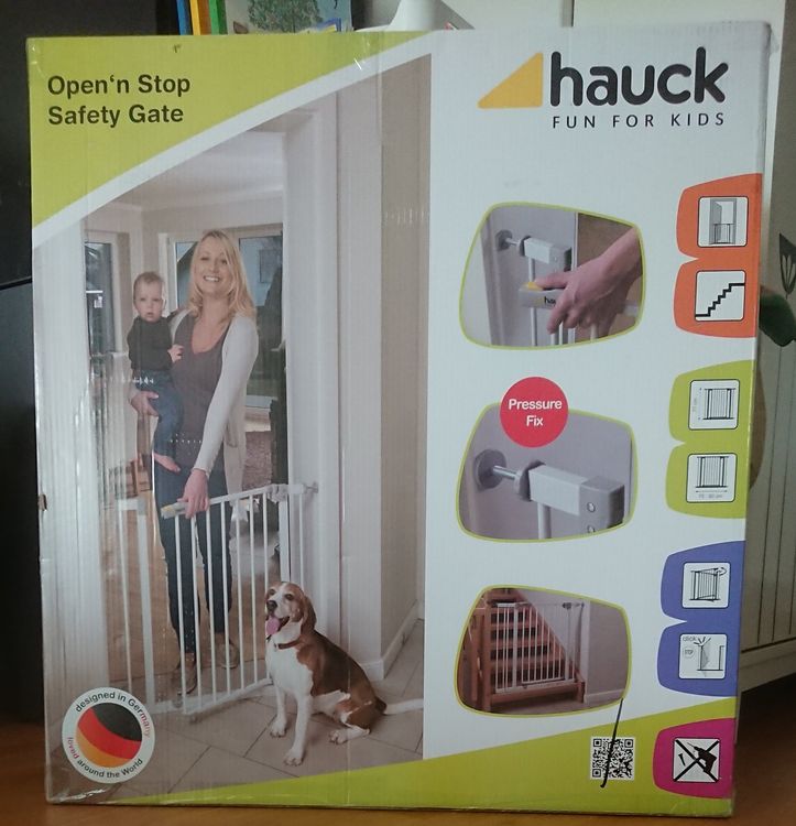 Barrera de Seguirdad Open N Stop 2 Set 21 cm · Hauck · El Corte Inglés