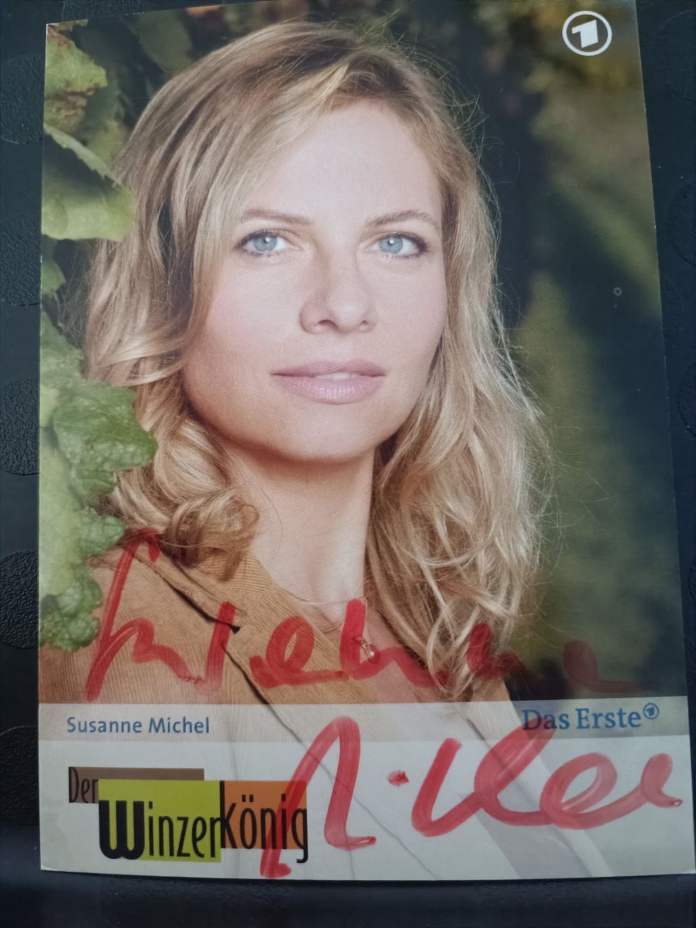 Autografi: Susanne Michel - handsigniert – Usato da Menziken venduto da Artographs