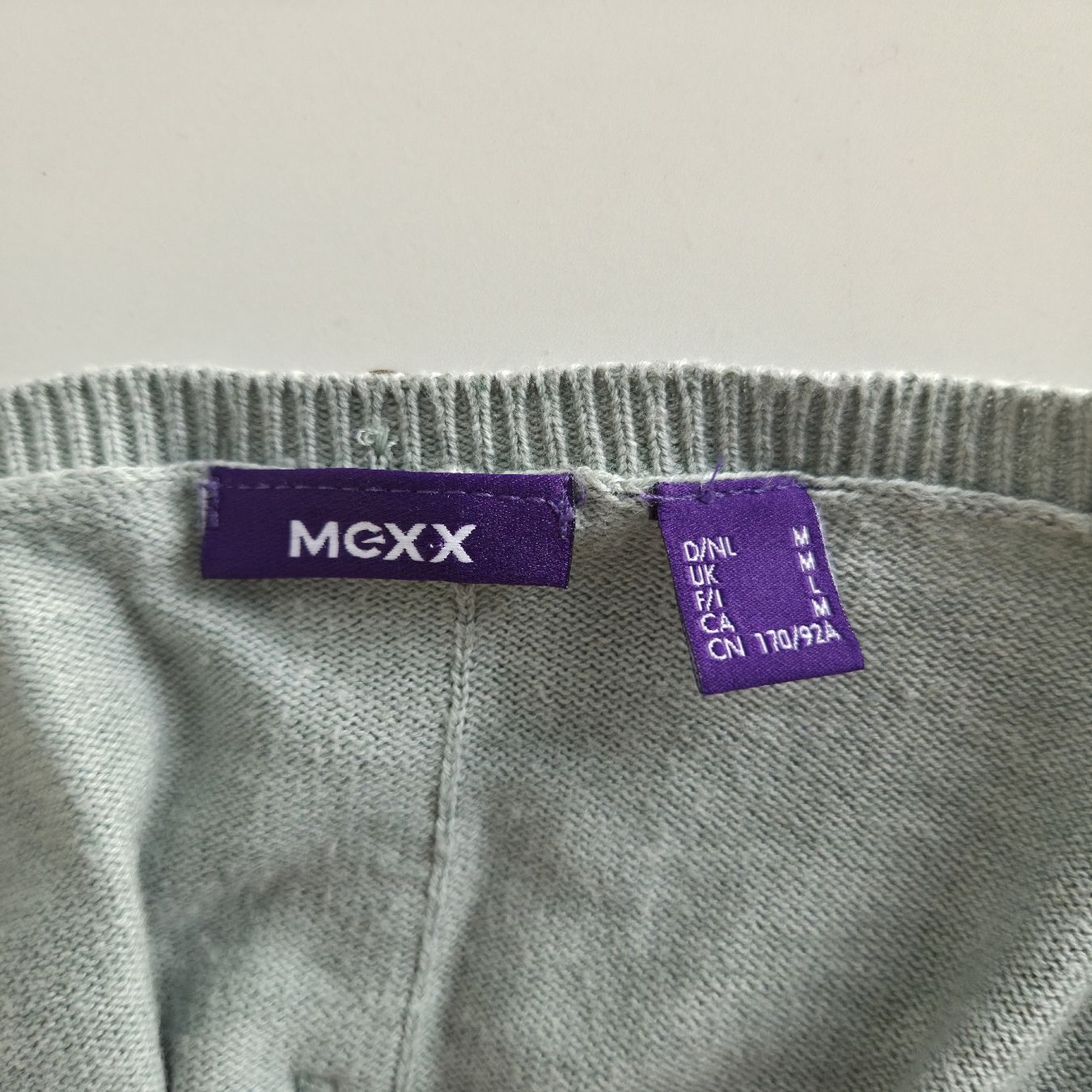 Mexx Maglioni & Felpe: MEXX Pullover Mintgrün mit Sternen Y2K, Gr. M – Usato da Winterthur venduto da Ele_Ele18 5