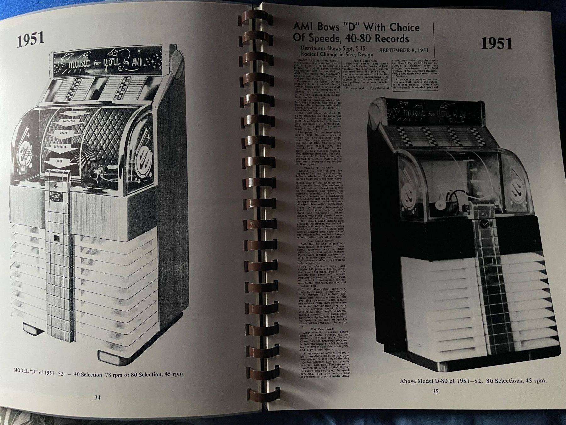 Libri: Buch AMI-Rowe Jukeboxes 1927-1990 Frank Adams – Nuovo (secondo la descrizione) da Adligenswil venduto da Decor-Tech 4