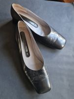 Elegante, schwarze Kaiser Lederschuhe, Grösse 38, Top!