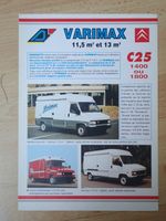 Citroen C25 Varimax - Prospekt Frankreich - M027