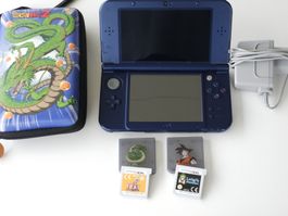 Konsole New Nintendo 3DS XL + 2 Spiele Touchscreen sehr gut
