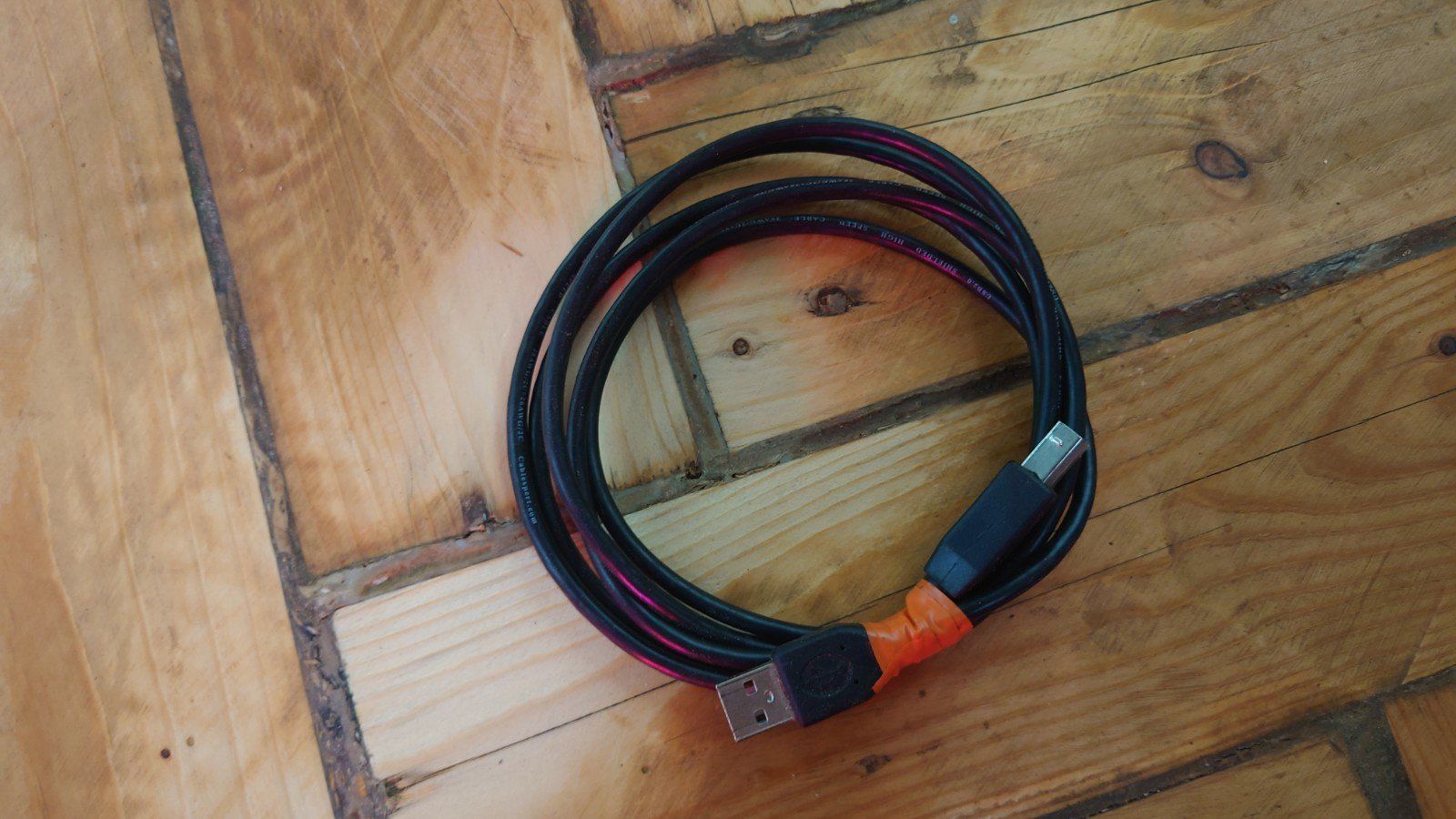Kabel: USB Typ A auf Typ B 1m – Gebraucht aus Wittenbach von Aberanders