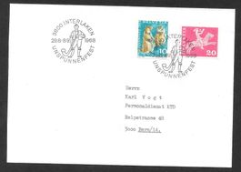 Sonderbrief S. 683 Unspunnenfest Interlaken 29.8.-8.9.1968