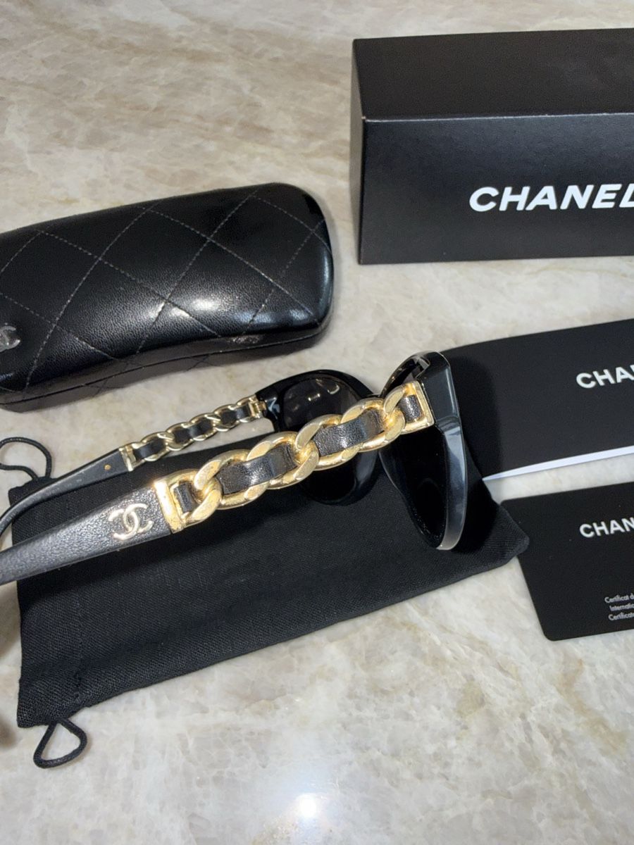 Chanel Occhiali & Lenti: Lunettes de soleil Chanel authentiques - Élégantes! – Usato da Martigny venduto da Luxivore83 1