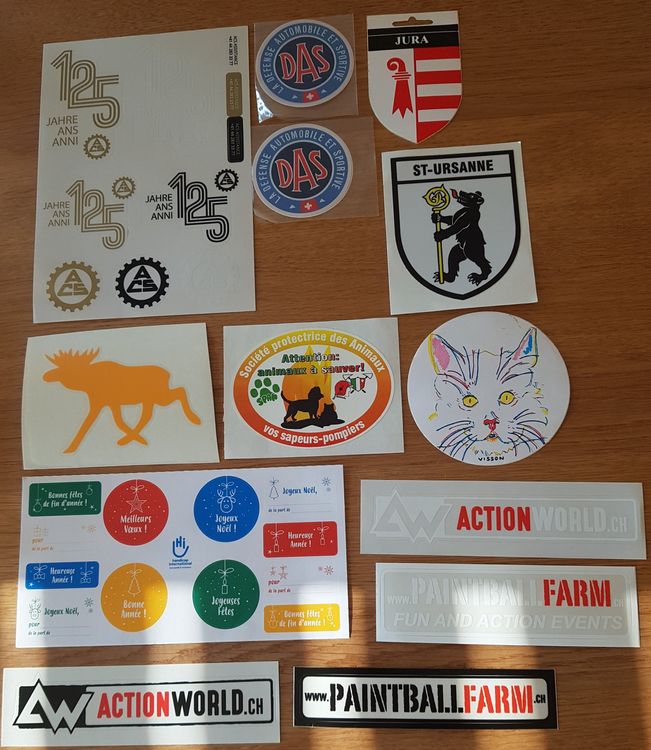 ACS, DAS u. verschiedene Aufkleber / Sticker | Kaufen auf Ricardo