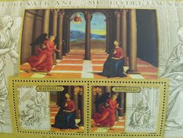VATIKAN MUSEUM FRANCE LOUVRE PARIS BLOCK RAFFAELLO 2005 PFR