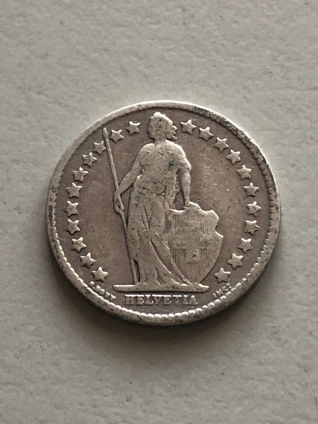 Tutti le monete: 50 Rp. 1907 – Usato da Schötz venduto da Odpa 1