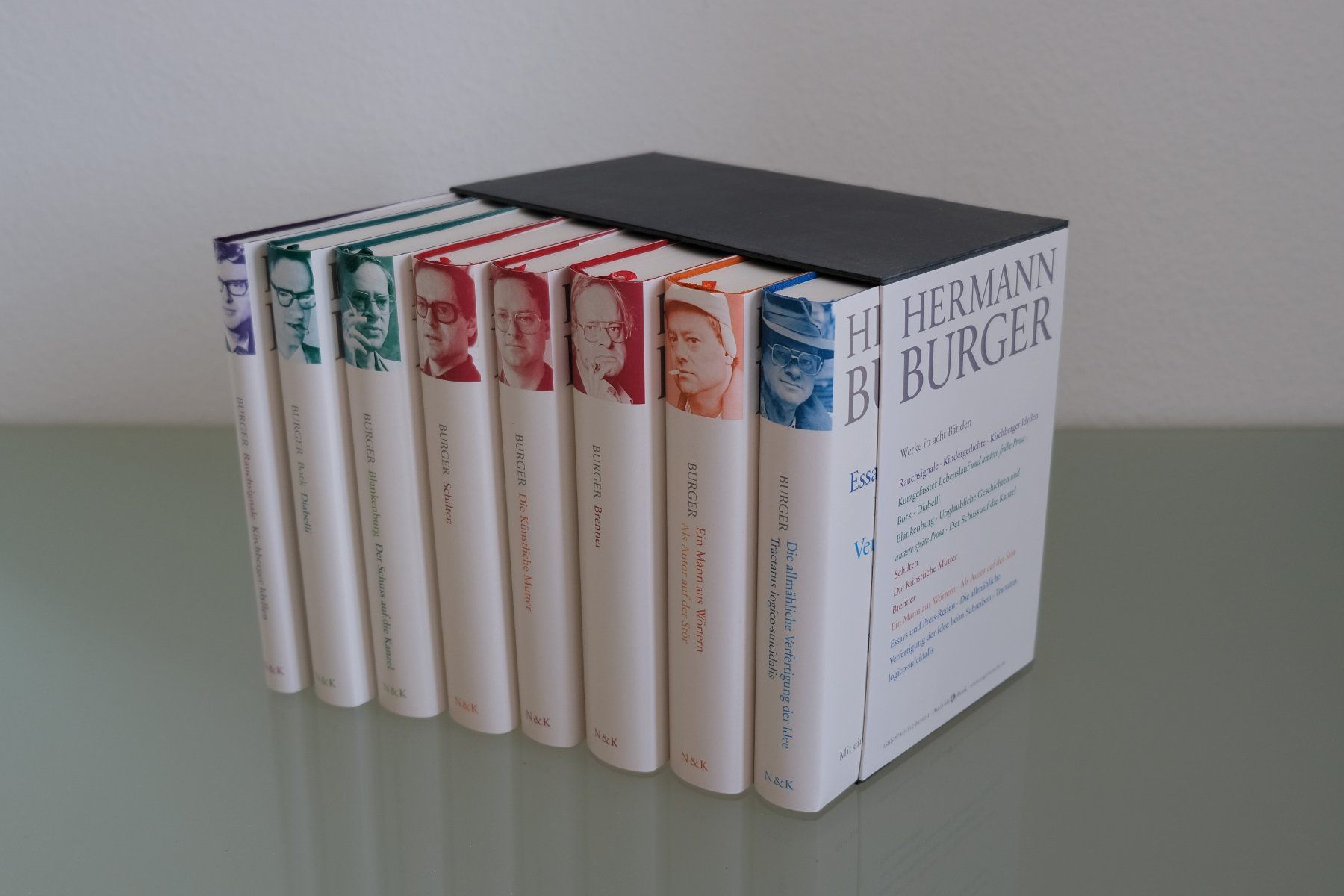 Libri: Hermann Burger, Werke in 8 Bänden – Usato da Spiez venduto da Strohlinger 4