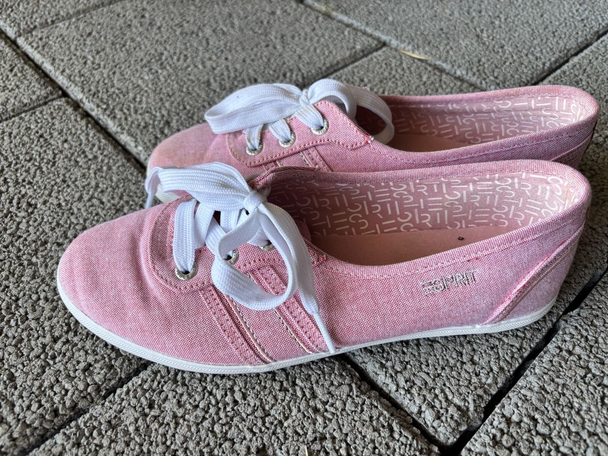 Esprit Damenschuhe: Esprit Stoffschuh Ballerina – Gebraucht aus Muhen von Claudi1985