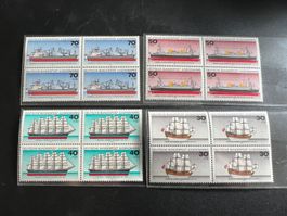 Deutschland  1977 Jugendmarken Viererblockserie **    (3715)