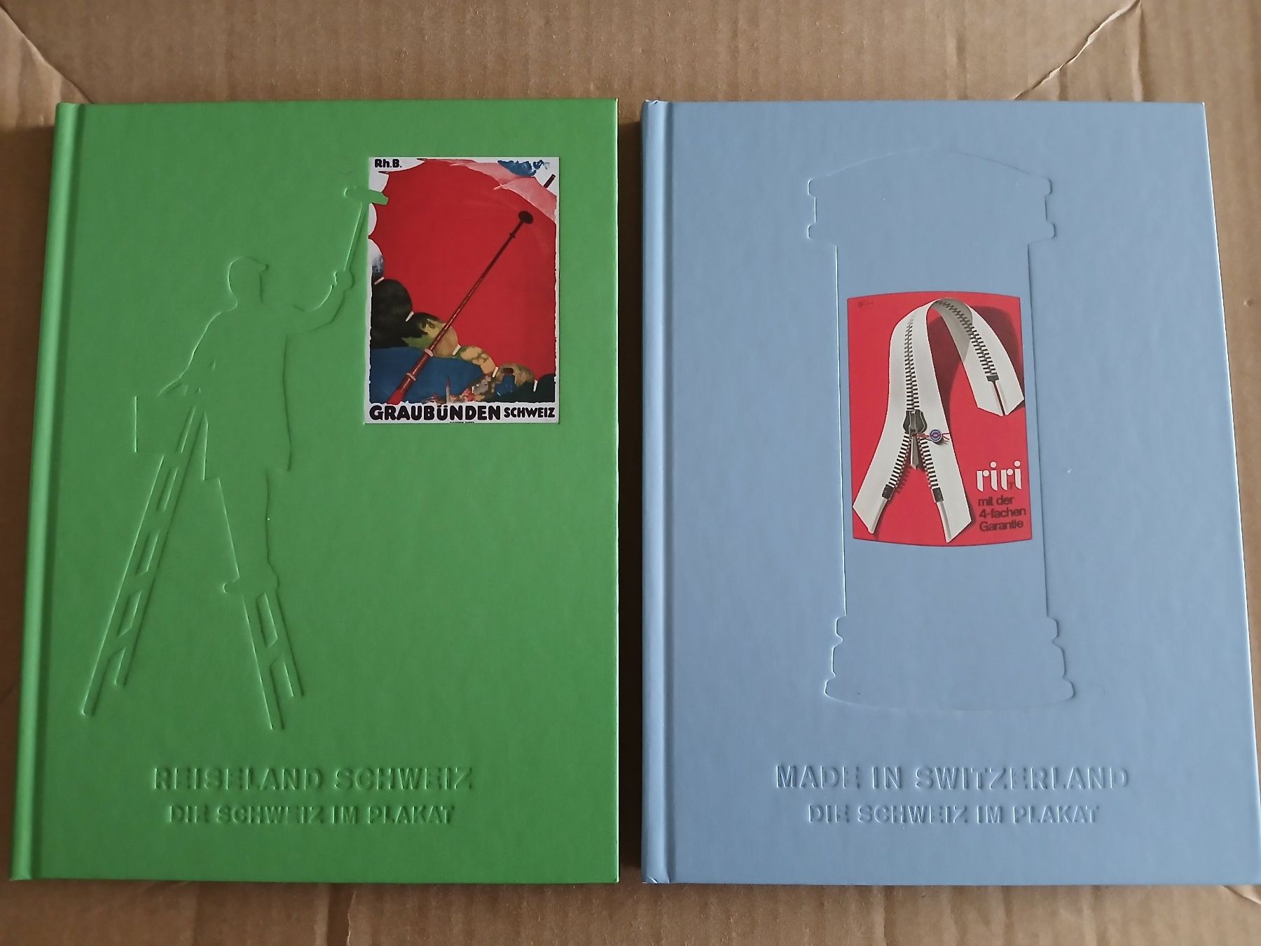 Libri: Die Schweiz im Plakat: 2 Bände – Usato da Luzern venduto da baku1961