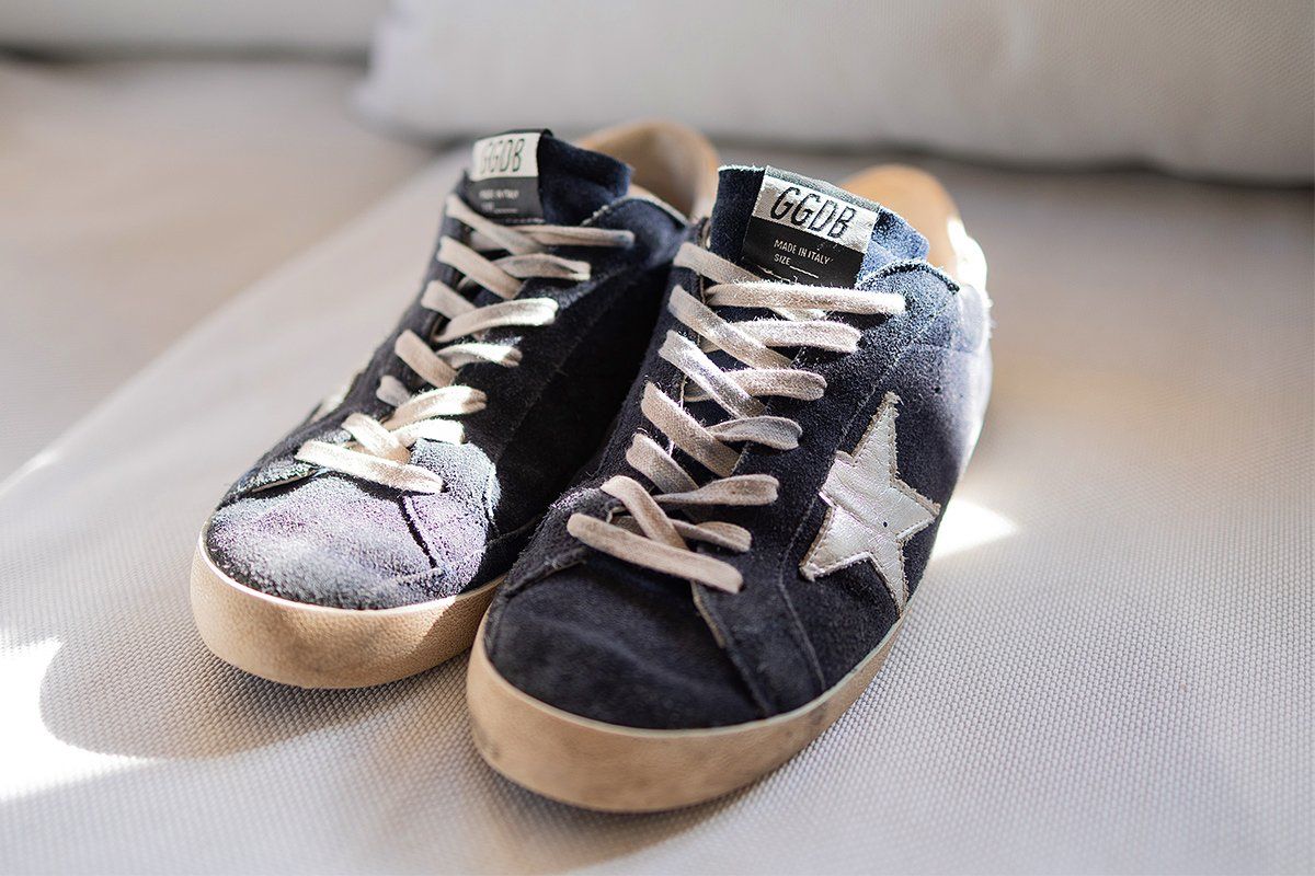 Golden Goose Scarpe da uomo: Golden Goose Sneaker, Gr. 42 – Usato da Bauma venduto da Dindunuffin
