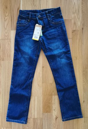 Neue und mit Etikett Jeans für Mädchen, Grösse 128 👖💙