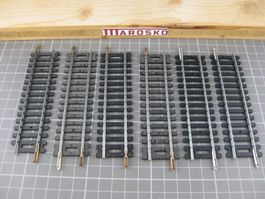 Lima 6x G 1/2 Gleis, ohne OVP, H0, DC