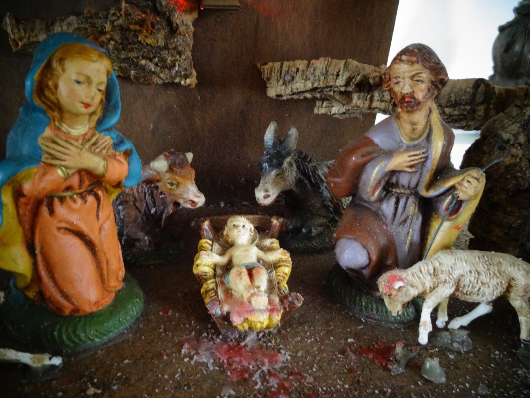Tutte le decorazioni: Alte Krippe mit Laterne – Usato da Neerach venduto da jenny062 5