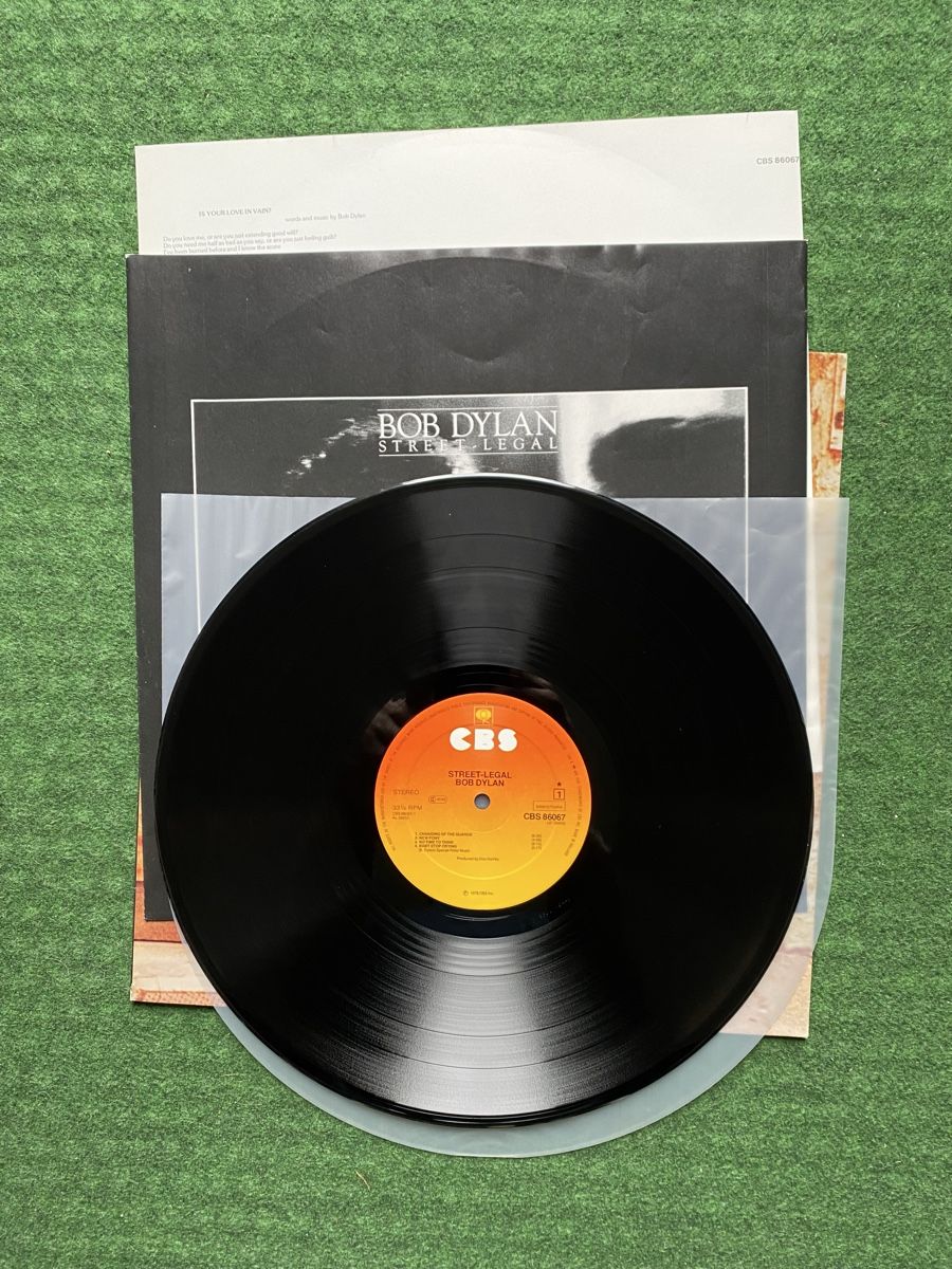 Dischi in vinile: LP Bob Dylan: Street Legal – Usato da Bolligen venduto da Meanstreak 2