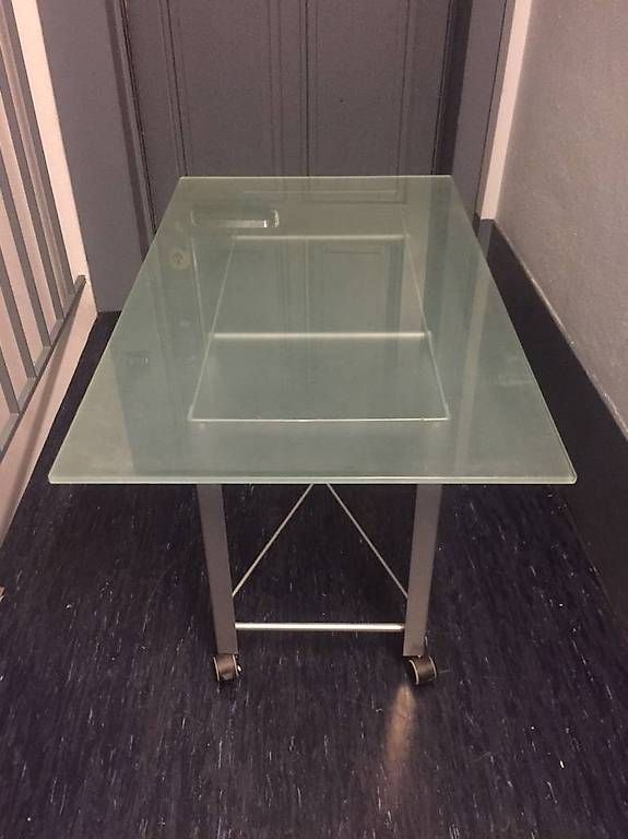 Tische: Table basse avec verre opaque triple épaisseur – Gebraucht aus Genève von sbo_ks28 4