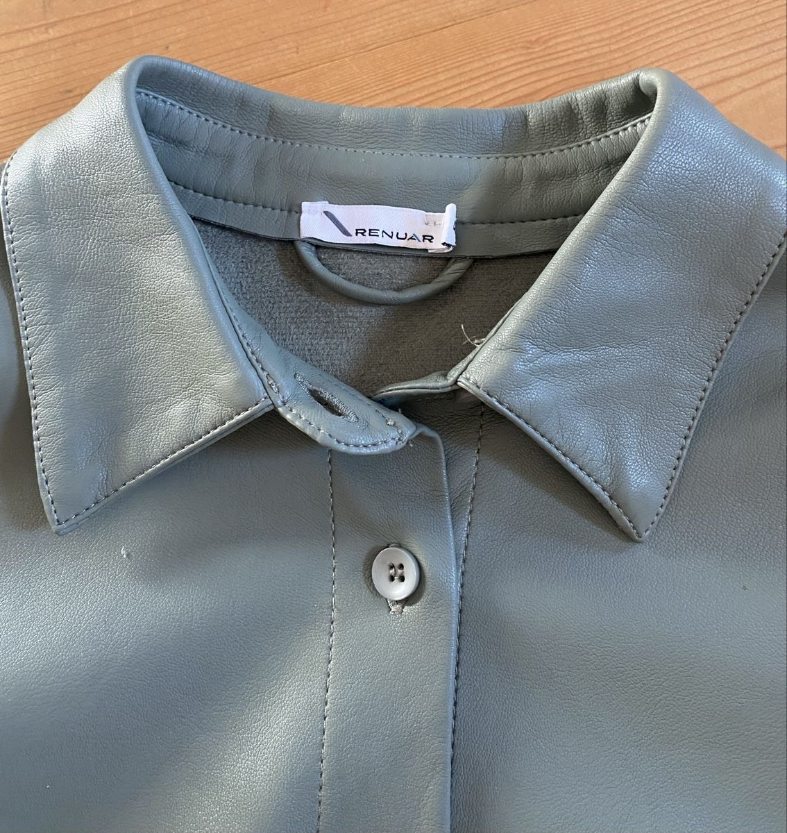 Vestiti: Renuar Kleid, Gr. M, Gr. 40, Kunstleder, olive – Usato da Stäfa venduto da gal_hl2w 2