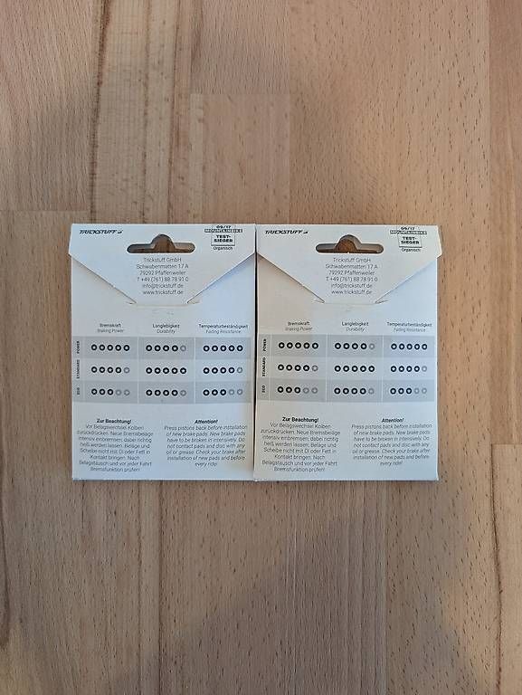 Ersatzteile: Trickstuff Standard 730 Brake Pads (NEW) – Gebraucht aus Bulle von greg_zt 3