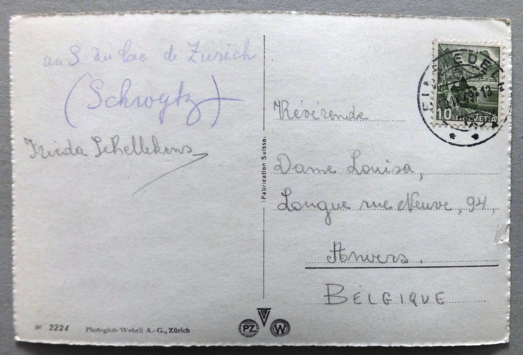 Cartoline postali: Stift Einsiedeln - Kirche, Gnadenaltar – Difettoso da Fétigny venduto da Billy2miny 1