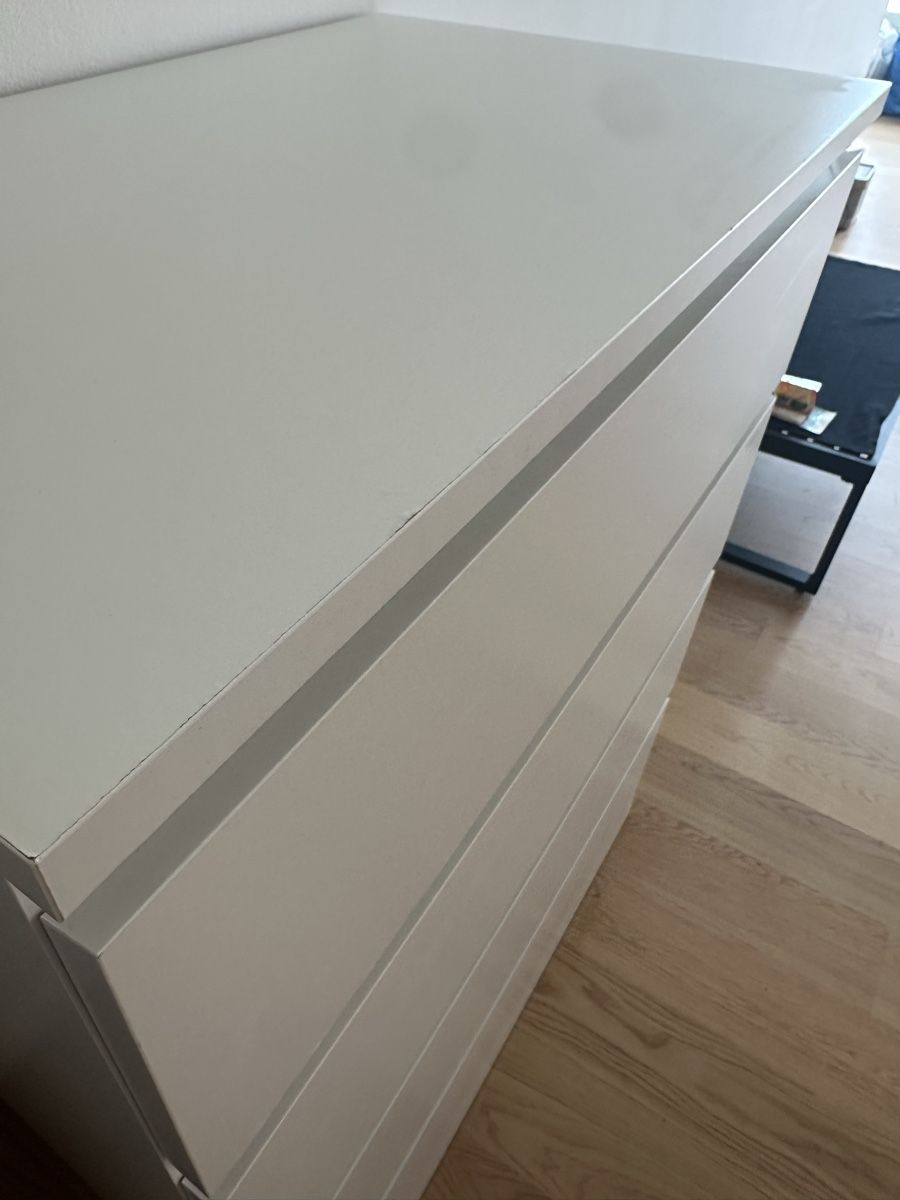 Ikea Kommoden: IKEA MALM Kommode, 4 Schubladen, Weiss – Gebraucht aus Baden von BadenMarket 2