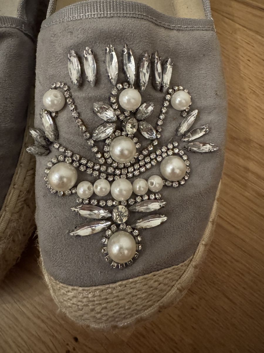 Scarpe da donna: Espadrilles, grau, Grösse 40 – Nuovo (secondo la descrizione) da Luzern venduto da emm_nw8g 2