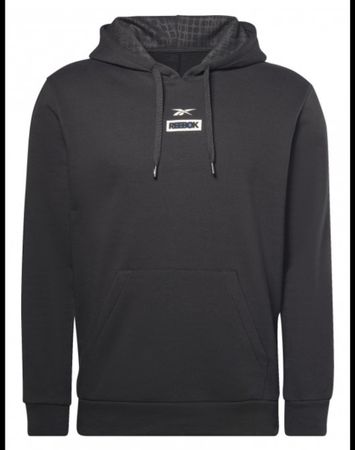 REEBOK Strength Allover Print Hoodie - Size S