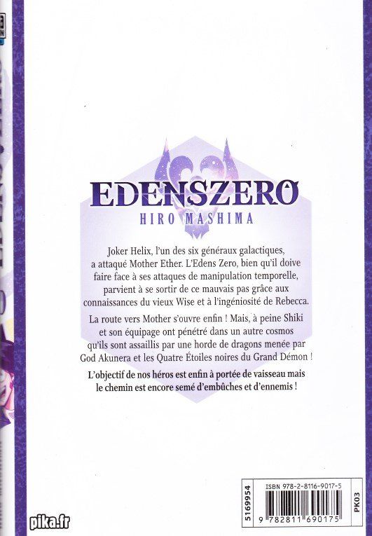 Fumetti: Edens Zero, T30, Hiro Mashima, Pika Edition – Nuovo (secondo la descrizione) da Courtepin venduto da mara_1808 1