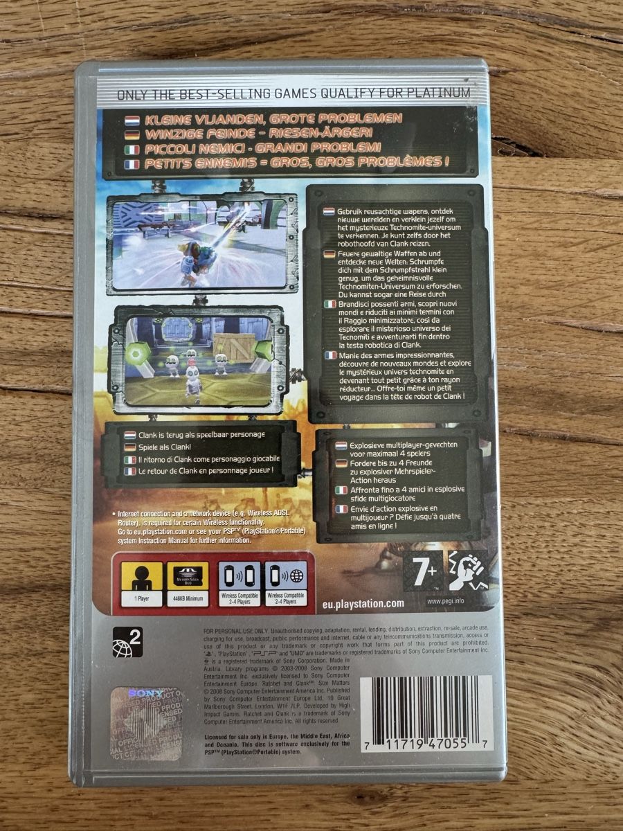 Giochi: Ratchet & Clank: Size Matters - PSP – Usato da Aarau venduto da faXse 2