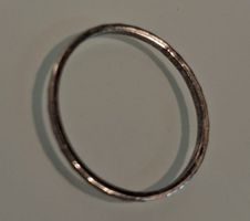 Feiner Fingerring Silber 800er 1 g