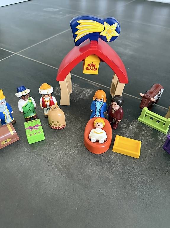 Playmobil Giocattoli: Playmobil Weihnachtskrippe 1.2.3. – Usato da Lüterkofen venduto da GiCa_ 1