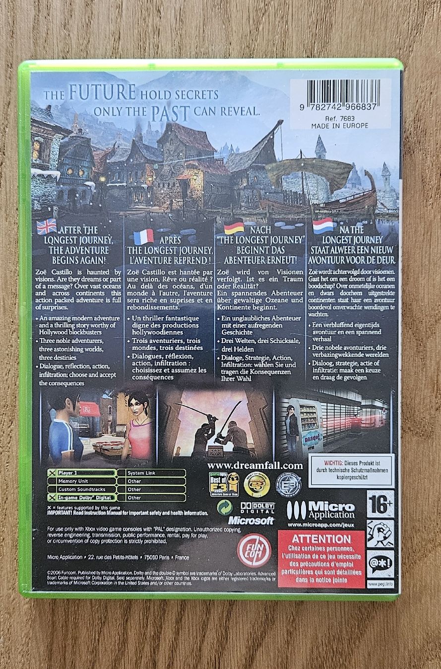 Spiele: Dreamfall - Xbox – Gebraucht aus Delémont von Max-VideoGames 1
