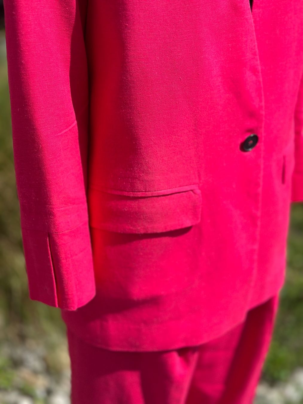 Mango Completi & Tailleur: Fuksia Hosenanzug Gr. M – Usato da Zufikon venduto da Modestil365 3