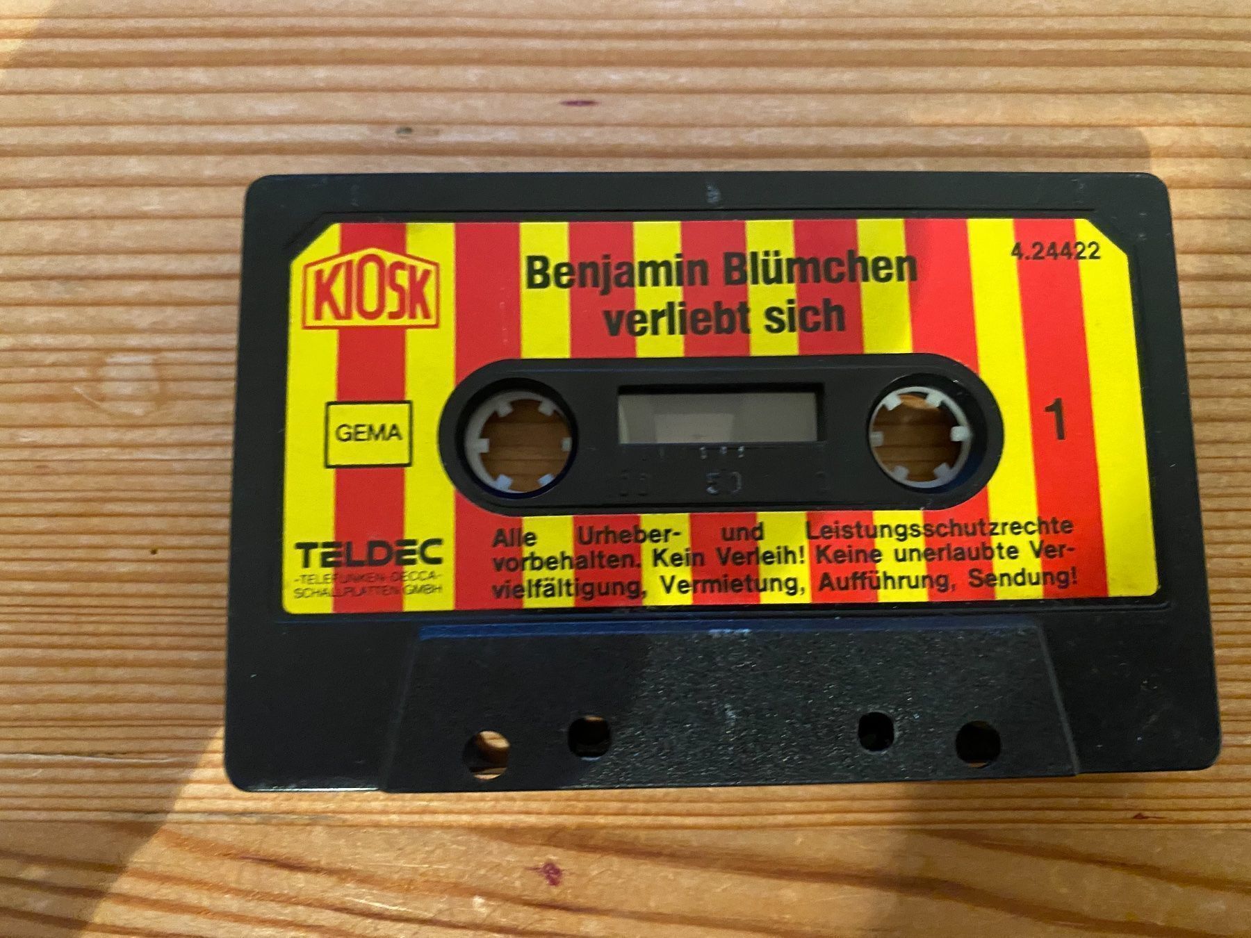 Musicassette: Kassette - Benjamin Blümchen (Folge 7) – Usato da St.Gallen venduto da kingsamas 5