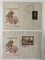 Saar 1951, Mi 304+305, 2 FDC's, KP 250.--
