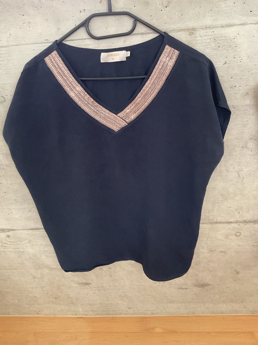 Cream Top: CREAM Laila blouse 2 tops taille 38 – Nuovo (secondo la descrizione) da Villarepos venduto da Sglobule 3