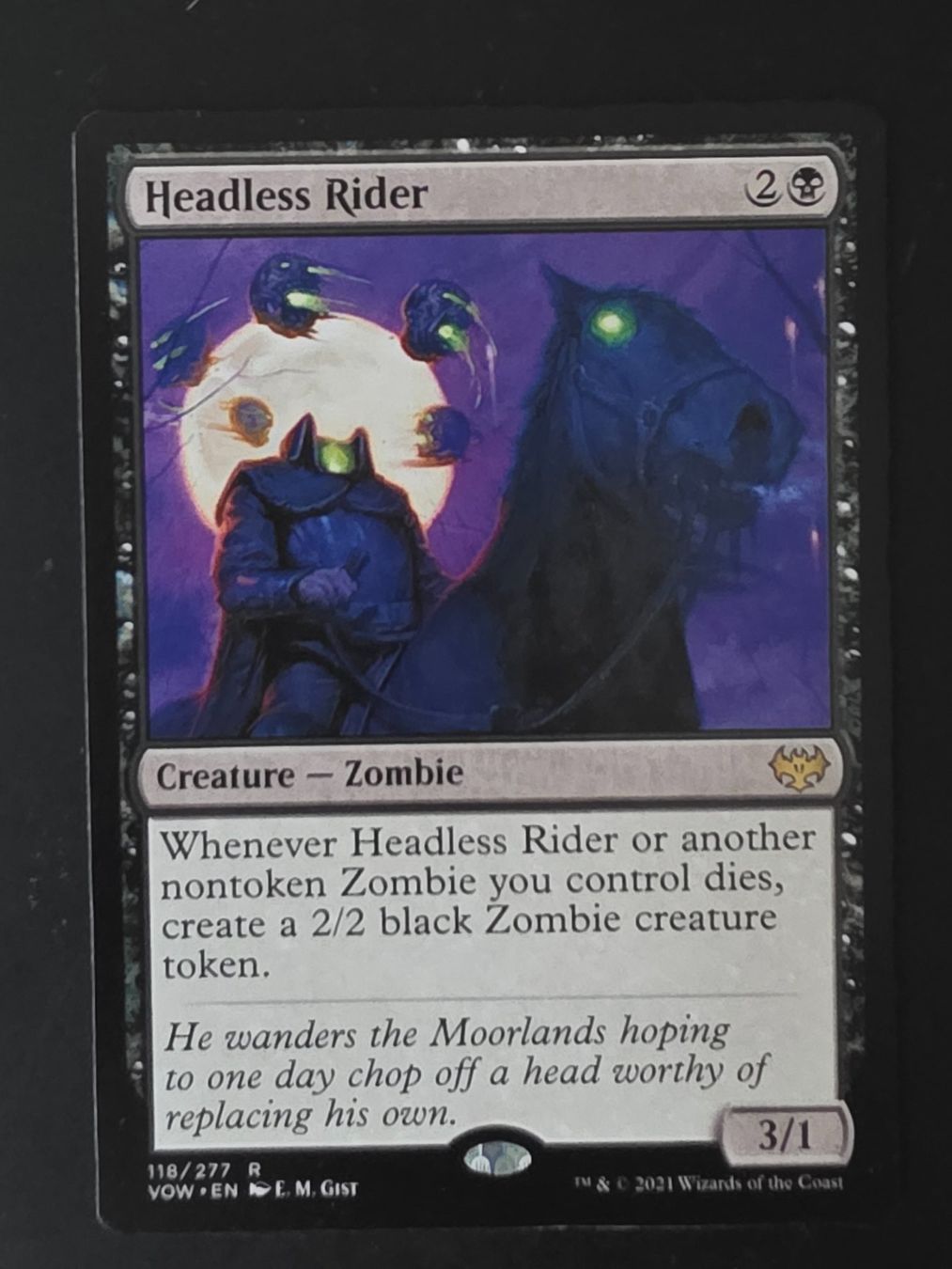 Magic The Gathering Carte collezionabili: Headless Rider - MTG – Usato da Zürich venduto da Semagets