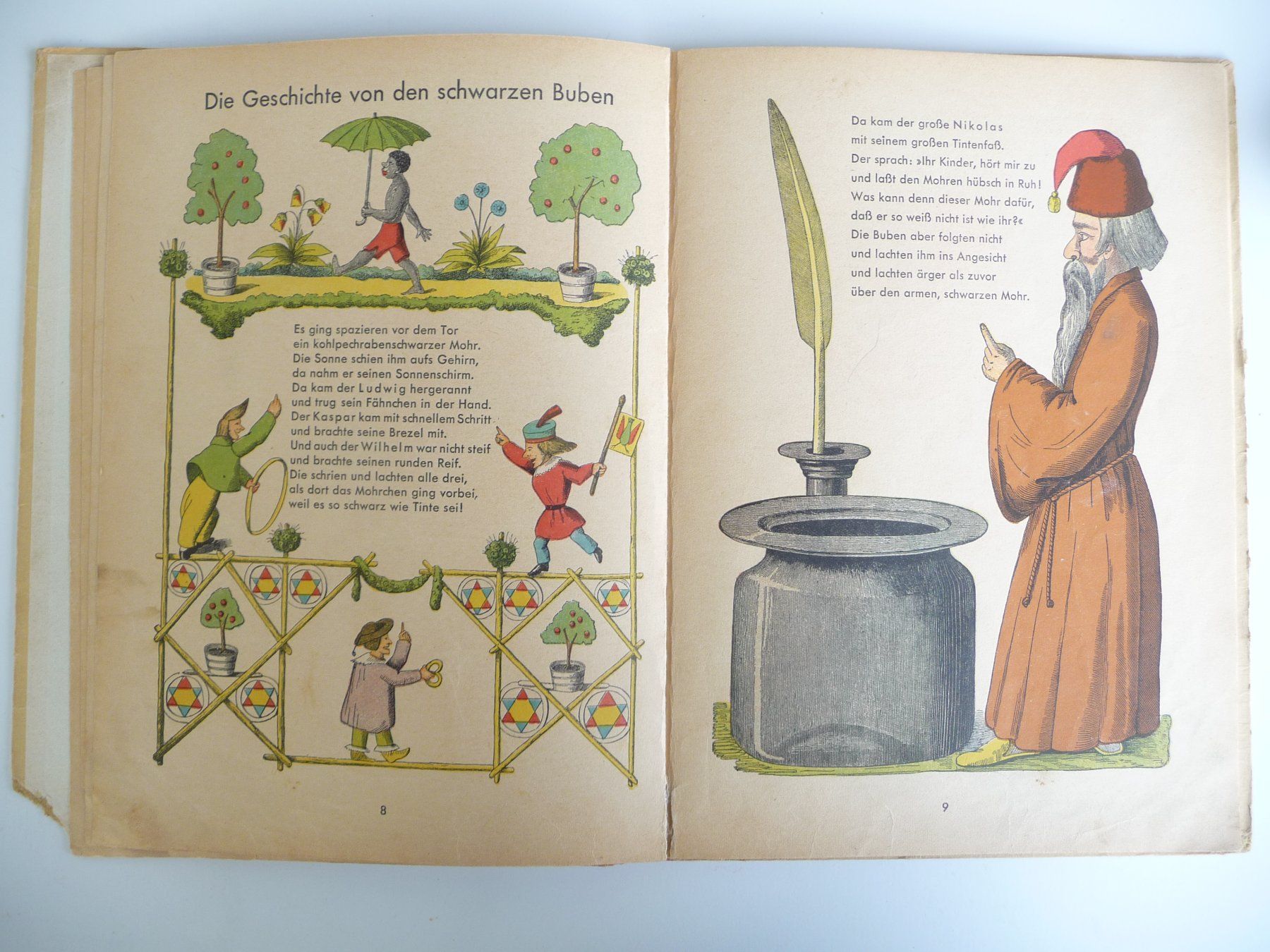 Libri: DR. HEINRICH HOFFMANN - DER SRUWWELPETER – Difettoso da Aesch BL venduto da Imoonlight 4