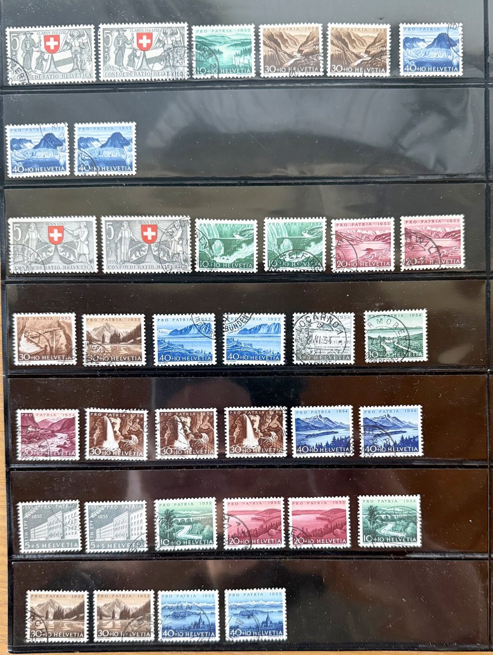 Tutti i francobolli: PP Slg komplett mit doubletten Kat. ca. 1700.- – Usato da Steinhausen venduto da yukon26 4