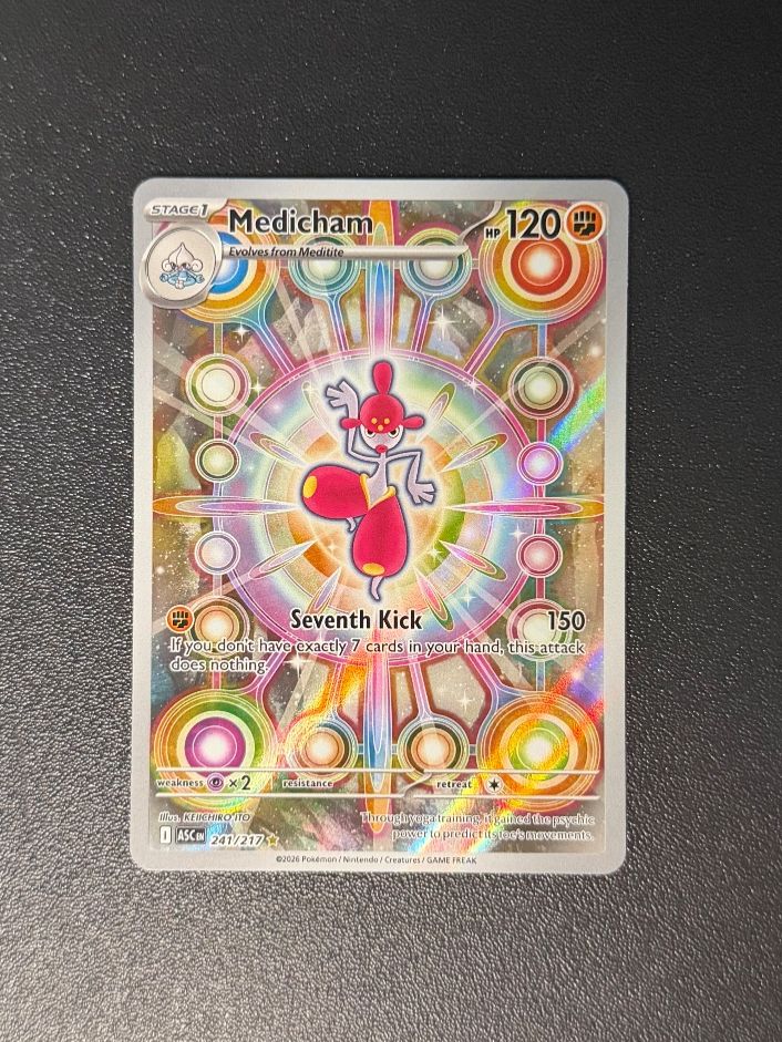 Pokémon Sammelbilder & Trading cards: Medicham #241/217 – Neu (gemäss Beschreibung) aus Niedergösgen von SwissPokeCards